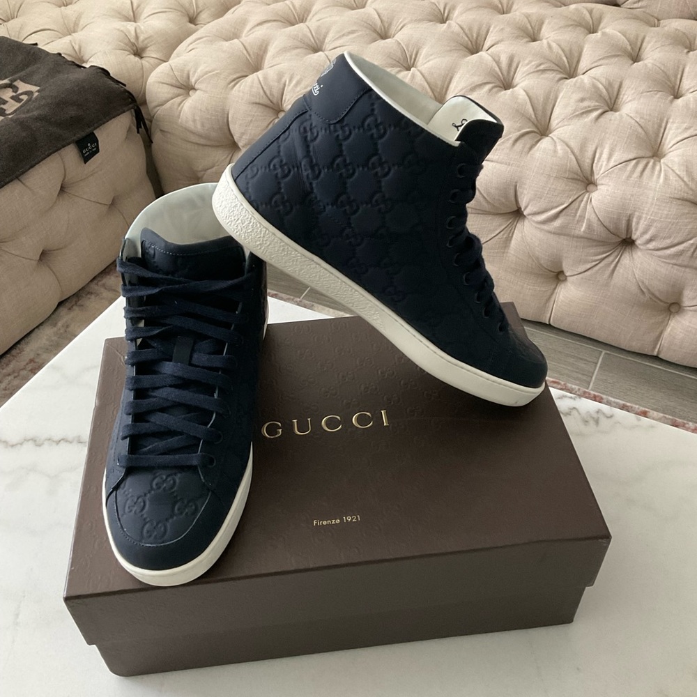AUTHENTIC GUCCI GUCCISSIMA GOMMATO LIMITED EDITION SNEAKERS SZ 8G (FITS US9)